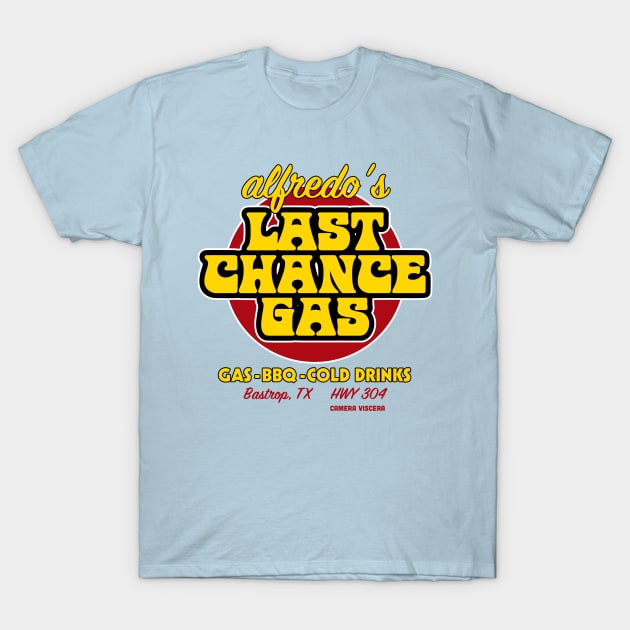 Last Chance Gas! T-Shirt by cameraviscera